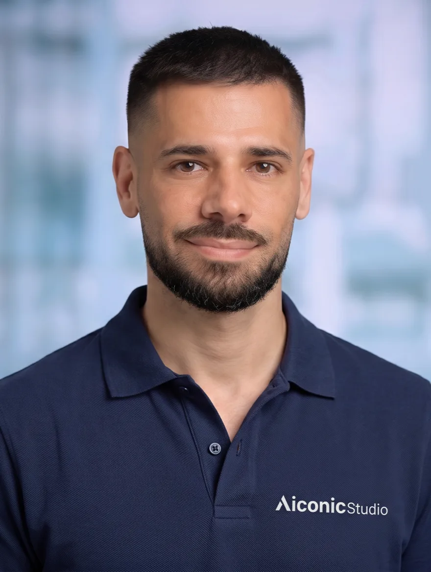 Ramin Bingesser, Gründer von Aiconic Studio